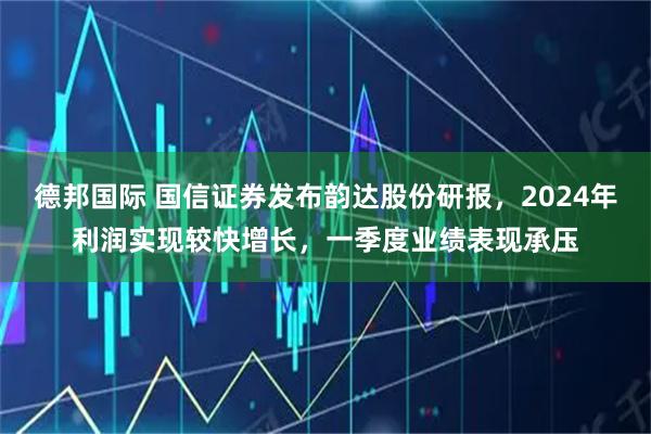 德邦国际 国信证券发布韵达股份研报，2024年利润实现较快增长，一季度业绩表现承压