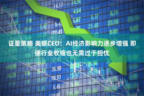 证星策略 美银CEO：AI经济影响力逐步增强 即便行业收缩也无需过于担忧